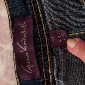 Vintage Gloria Vanderbilt Jeans Made In Egypt Petite 14 Worn
